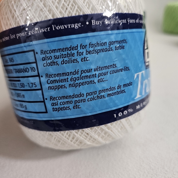 Lot of Vintage DMC Crochet Cotton - DMC B5200 & 955 - Picture 7 of 14